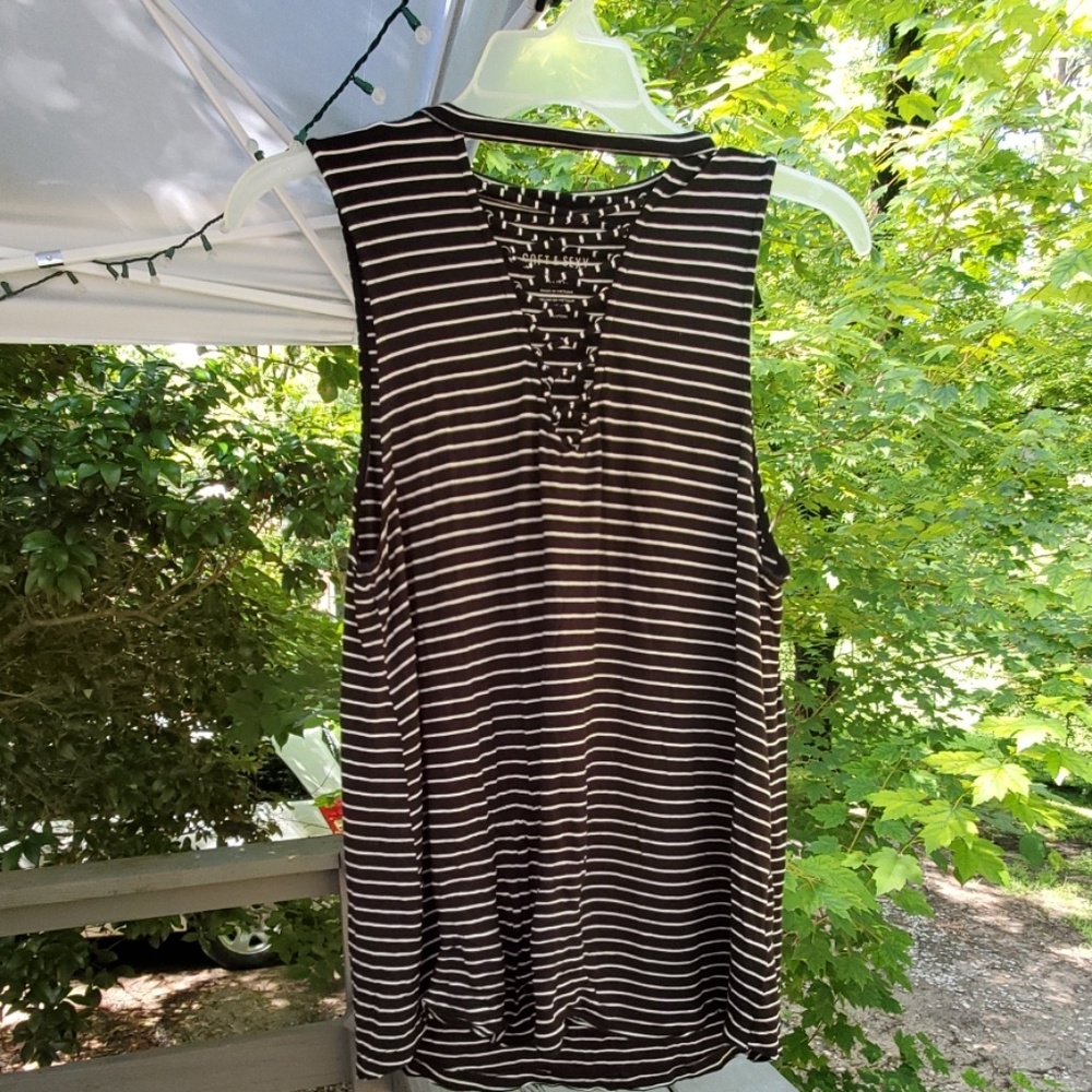 Soft and sexy lace front tank